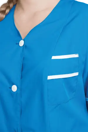 Халат ЕВГЕНИЯ женский (василековый)