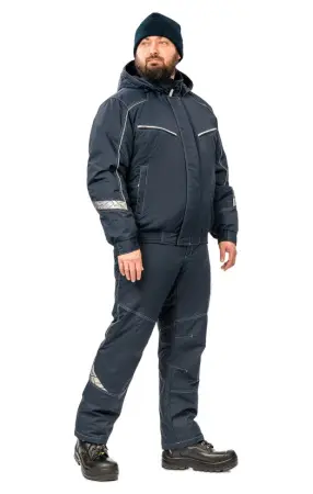 Брюки АДЛЕР зимние (т.синий)