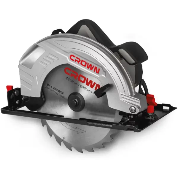 Дисковая пила CROWN CT15210-235 2000Вт 4500об/мин 235мм Дисковая пила CROWN CT15210-235 2000Вт 4500об/мин 235мм