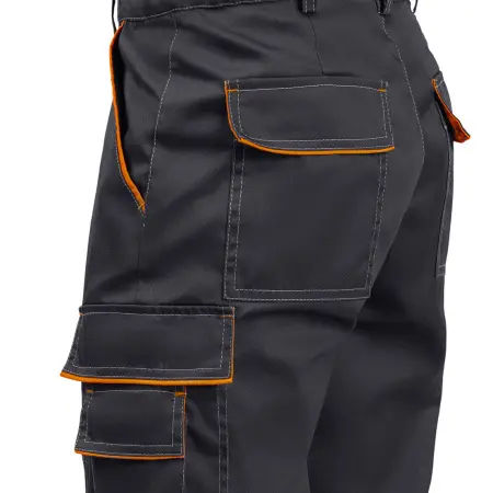 Костюм ДОН с БР (т.серый/св.серый/оранжевый)