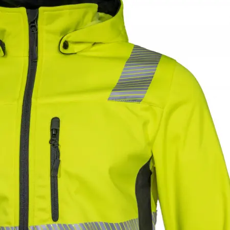 Куртка Brodeks Softshell KS 227 сигнальная (желтый/черный)