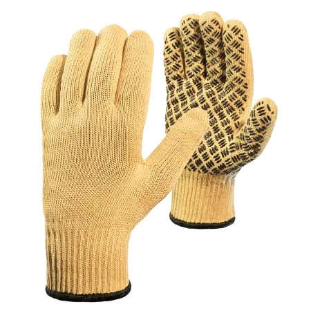 Перчатки ДЖОКЕР от порезов из высокопрочной пара-арамидной нити с силиконовым нанесением