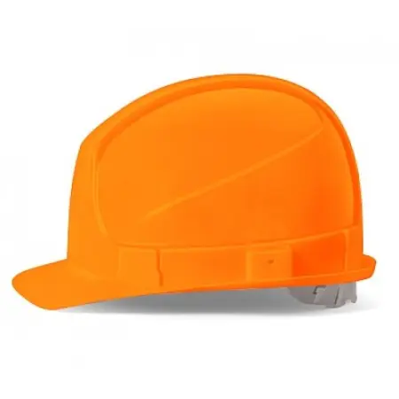 Каска защитная UVEX СУПЕР БОСС 9752220 пластиковое оголовье (оранжевый)