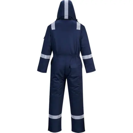 Комбинезон PORTWEST FR53 зимний огнеупорный антистатический (т.синий)