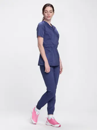 Костюм хирургический MEDLINE МОДЕРН-004 женский с БР (т.синий) женские медицинские