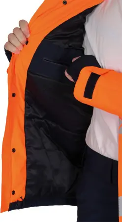 Куртка ACTIVE зимняя (оранжевый/синий)