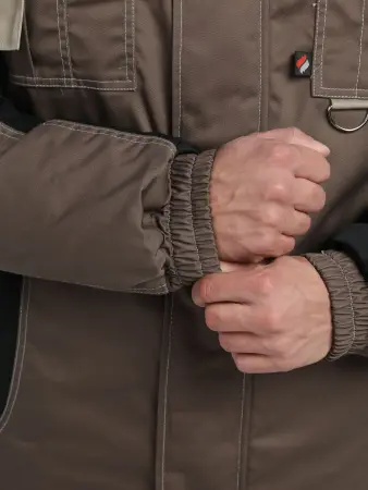 Костюм МЕГА IMP зимний с БР (коричневый/черный/бежевый)