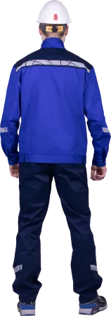 Куртка СТРОНГ ИМПОРТ (васильковый/т.синий)