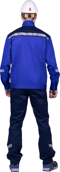 Куртка СТРОНГ ИМПОРТ (васильковый/т.синий)