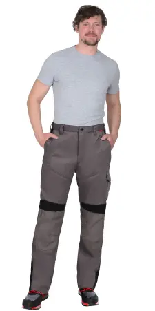 Брюки ЦИТРИН (серый/черный)