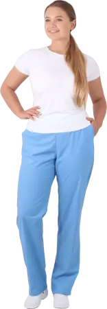 Брюки женские (голубой) женские медицинские