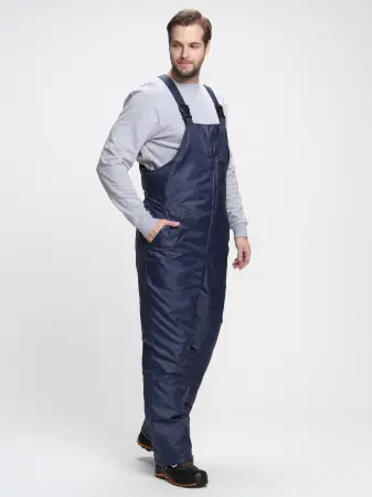 Полукомбинезон СТАНДАРТ зимний (т.синий)