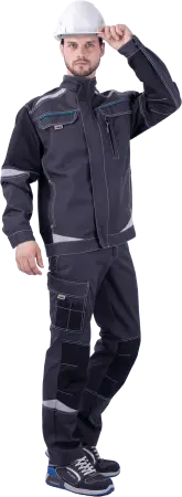 Куртка ТУРБО SAFETY (т.серый/чёрный) Куртка ТУРБО SAFETY (т.серый/чёрный)