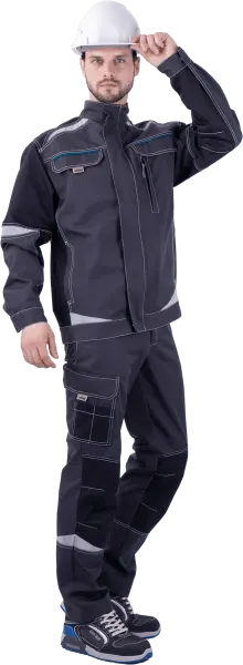 Куртка ТУРБО SAFETY (т.серый/чёрный) Куртка ТУРБО SAFETY (т.серый/чёрный)