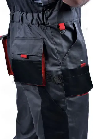 Полукомбинезон ХАМЕРТОН (серый/черный/красный) Полукомбинезон ХАМЕРТОН (серый/черный/красный)