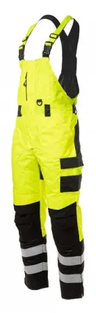 Полукомбинезон BRODEKS KW 406 зимний (желтый/черный)