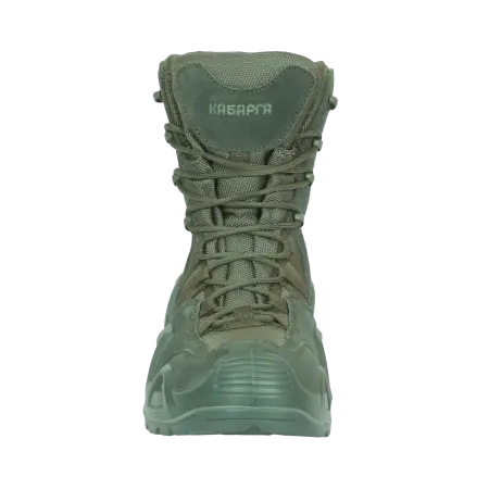 Ботинки КАБАРГА высокий берец ПУ/Нитрил (олива)