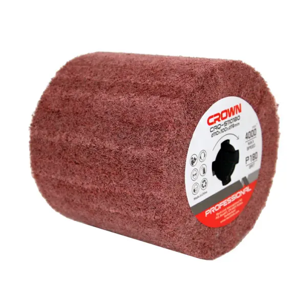 Абразивная щетка CROWN CAQ-S110180 зернистость P180