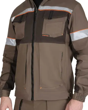 Костюм СИРИУС-РОДОС с БР (св.коричневый/т.коричневым)