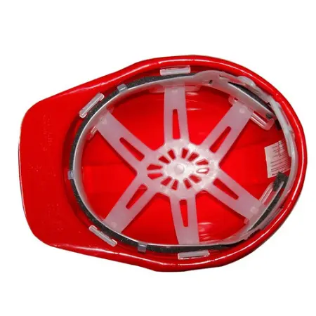 Каска защитная UVEX СУПЕР БОСС 9752320 пластиковое оголовье (красный)