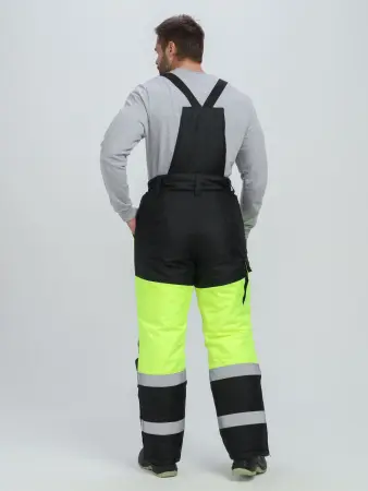 Костюм PROFLINE SPECIALIST зимний сигнальный с БР (желтый/черный)