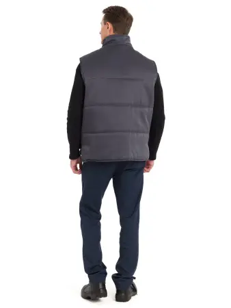 Жилет ДОКЕР зимний (т.серый)