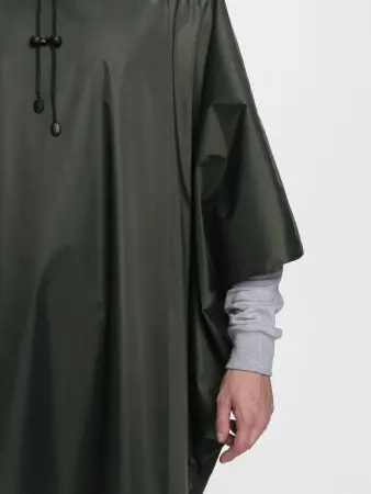 Плащ-пончо влагозащитный (хаки)