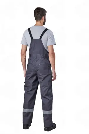 Полукомбинезон РЕСПЕКТ (серый/черный/лимонный)