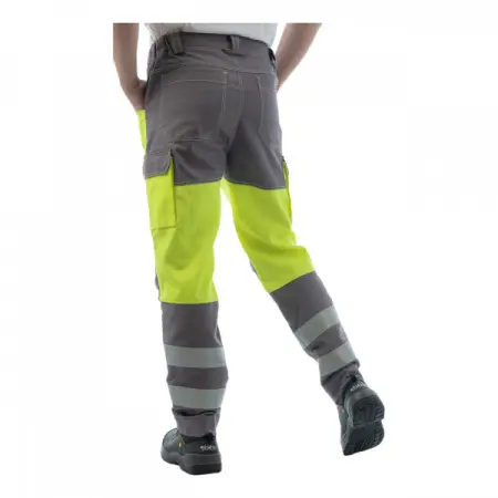 Брюки BRODEKS MS38-61 мультизащитные (желтый/серый) Брюки BRODEKS MS38-61 мультизащитные (желтый/серый)
