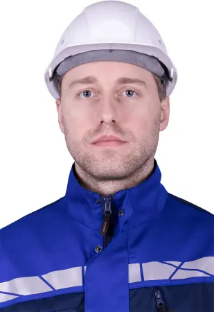 Куртка СТРОНГ (васильковый/т.синий)