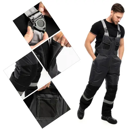 Костюм ЮКОН-МЕМБРАНА с ПК зимний (серый)