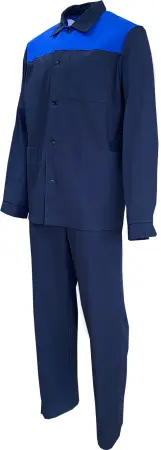 Костюм СПЕЦИАЛИСТ ЛАЙТ с БР (т.синий/васильковый)