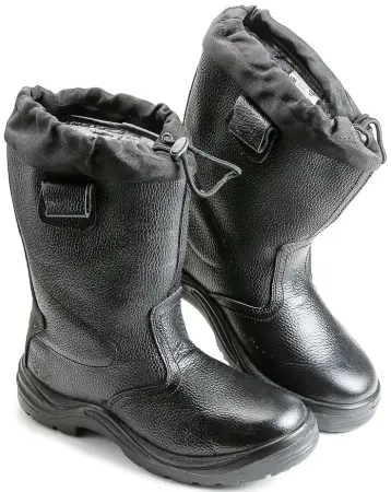 Сапоги ЛИДЕР 18РМ ПУ-Нитрил иск. мех с КП