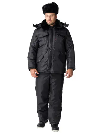 Куртка зимняя для Охранника (черный)