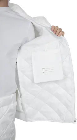 Куртка АПРЕЛЬ зимняя (белый)