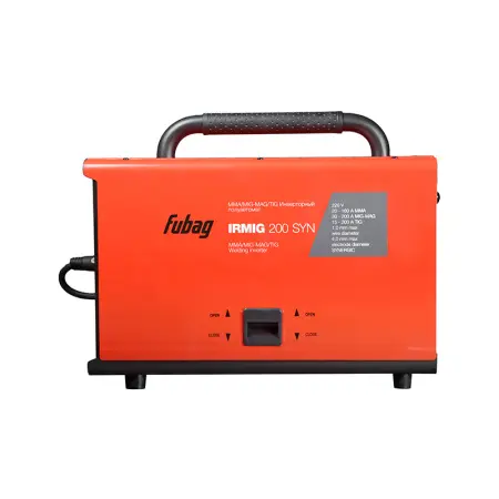 Полуавтомат FUBAG IRMIG 208 SYN PLUS+маска сварщика ХАМЕЛЕОН IR 9-13N S+сварочные краги FWGN 10R