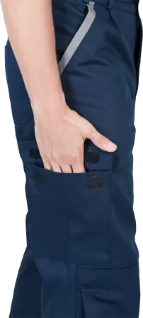 Костюм КОНФОРМ ИМПОРТ с БР (т.синий/серый)