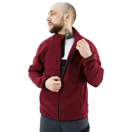 Толстовка Brodeks KS 211 флисовая (бордо)