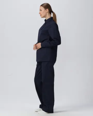 Костюм ХАССП-СТАНДАРТ NEW женский с БР (т.синий)