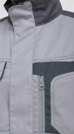 Куртка RONTA KR2020 (св.серый/т.серый)