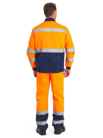 Костюм ЗАРНИЦА СОП с ПК (оранжевый/т.синий)