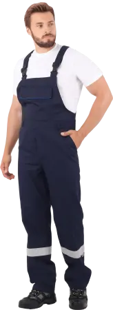 Костюм АНТИСТАТ с ПК (т.синий, васильковый)