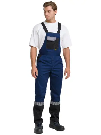 Костюм RONTA KS262 СОП с ПК (т.синий/серый/черный)