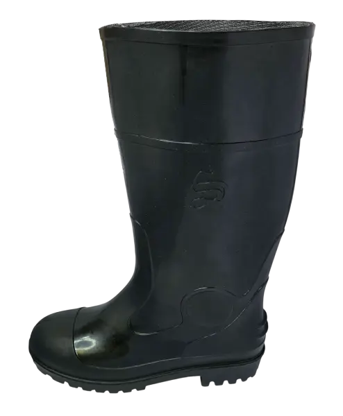 Сапоги STEP В-40 МБС ПС с МП двухкомпонентные 40 см (черный)