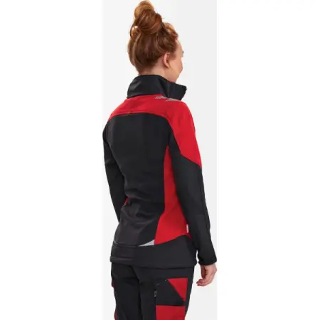 Куртка ENGEL GALAXY 8815-229 женская софтшелл (серый/красный)