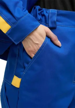 Костюм КАМА Л10-КБР женский с БР (васильковый/серый)