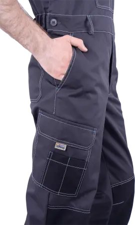 Полукомбинезон ТУРБО SAFETY (т.серый/чёрный) Полукомбинезон ТУРБО SAFETY (т.серый/чёрный)