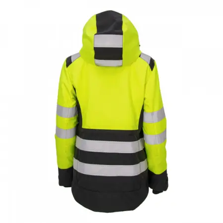 Куртка сигнальная BRODEKS KW 230 женская зимняя (желтый/черный)