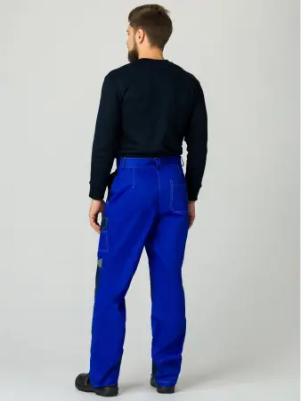 Костюм ФОРМУЛА с БР (васильковый/т.синий/св.серый)