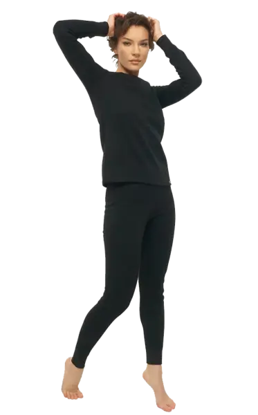 Термобелье ЭДВАНС ФРОСТ женское (черный)